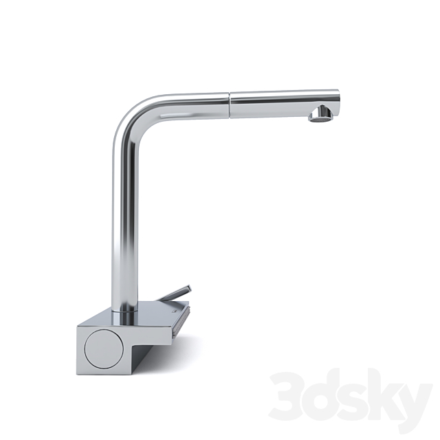 Kitchen Faucets HANSGROHE | Aquno select 3DS Max Model - thumbnail 4