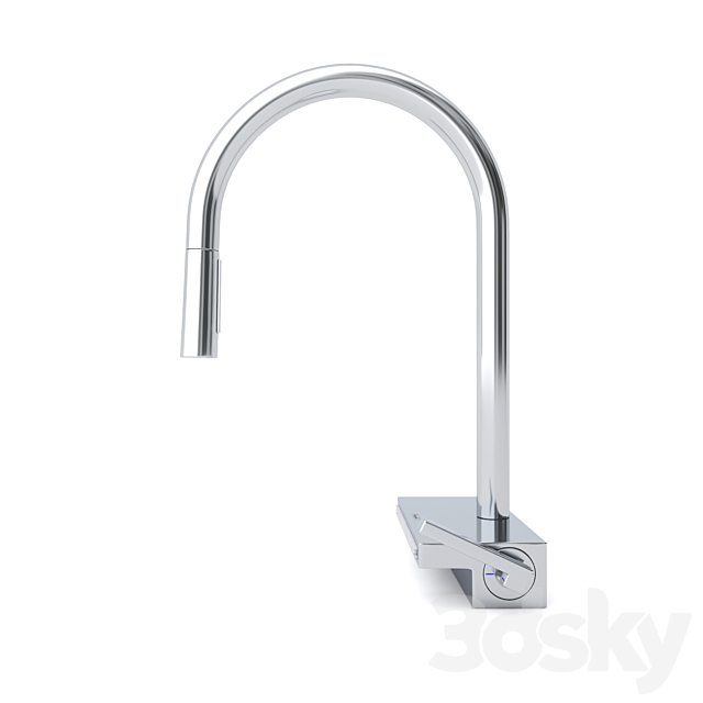 Kitchen Faucets HANSGROHE | Aquno select 3DS Max Model - thumbnail 5