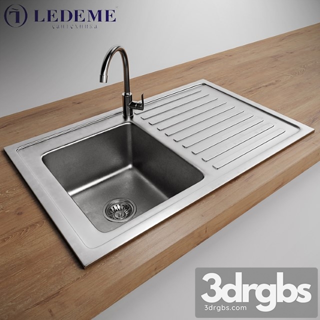 Ledem L98050 L Sink 3dsmax Download - thumbnail 1