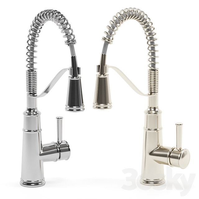 MOEN kitchen faucet collection 03 3ds Max - thumbnail 3