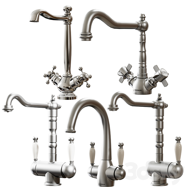 OMOIKIRI Faucet 01 3DS Max Model - thumbnail 2