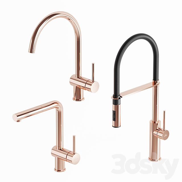 Paffoni sink faucet 3DS Max Model - thumbnail 3