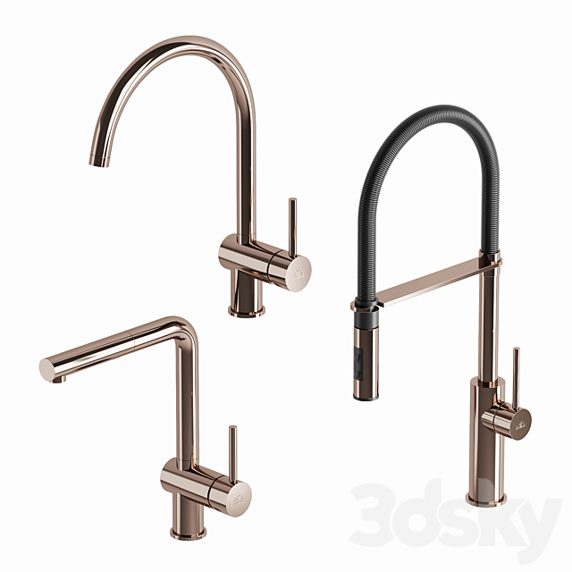 Paffoni sink faucet 3DS Max Model - thumbnail 5