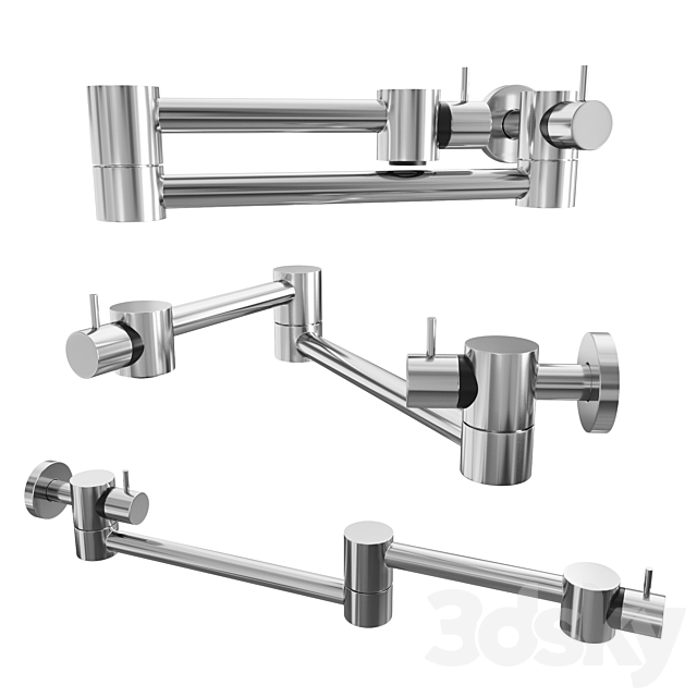 POT FILLER 9600 Kitchen Tap 3ds Max - thumbnail 1