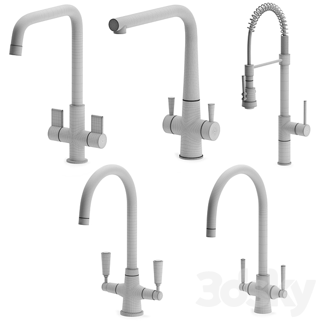 RANGEMASTER kitchen faucets 3DS Max Model - thumbnail 7