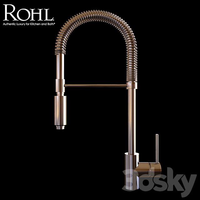 Rohl LS64 Kitchen Faucet 3ds Max - thumbnail 1