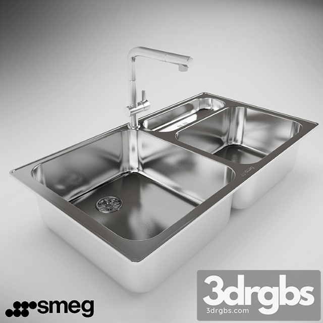 Sink Smeg Lts903 2 3dsmax Download - thumbnail 1