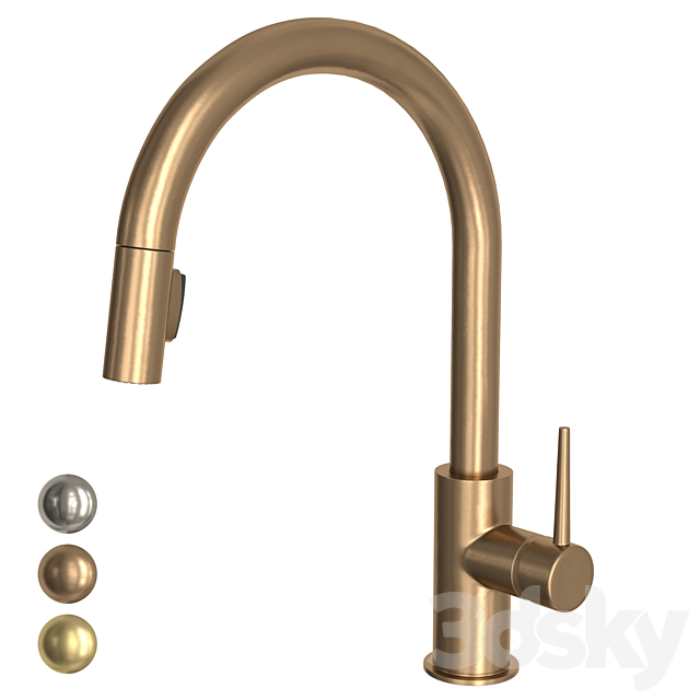 Trinsic Kitchen Faucets 3ds Max - thumbnail 1