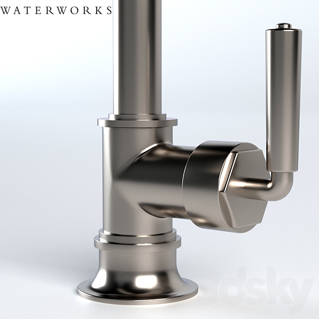 Waterworks Henry Faucet 3DS Max Model - thumbnail 2