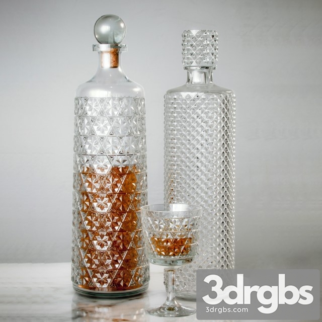 006 Crystal Decantes 3dsmax Download - thumbnail 1