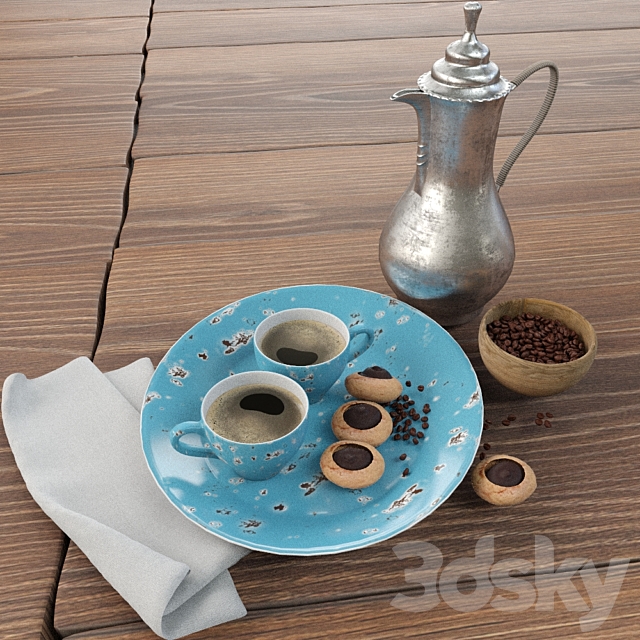 A cup of coffee 3DSMax File - thumbnail 2