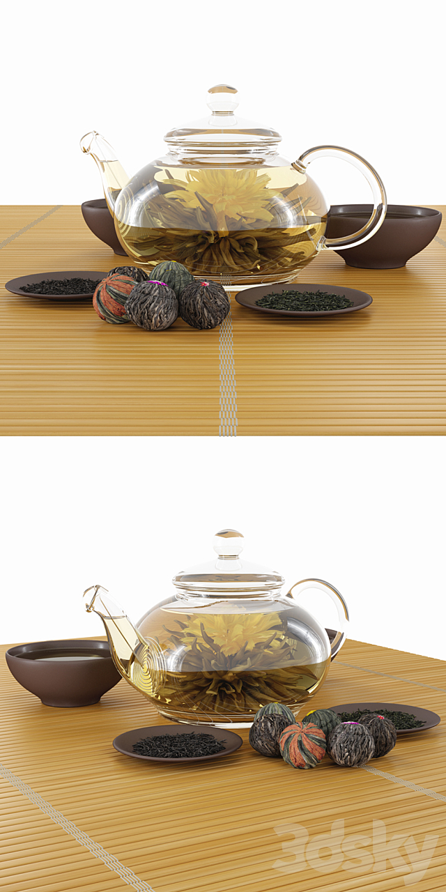 A tea set 3DSMax File - thumbnail 2