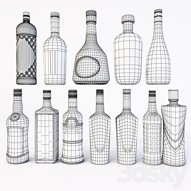 Alcohol 3DS Max Model - thumbnail 3