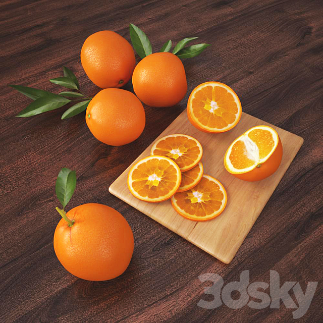 An Orange 3ds Max - thumbnail 1