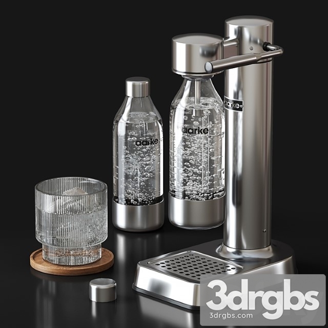 Apparatus for Carbonating Water Aarke Carbonator 3dsmax Download - thumbnail 1