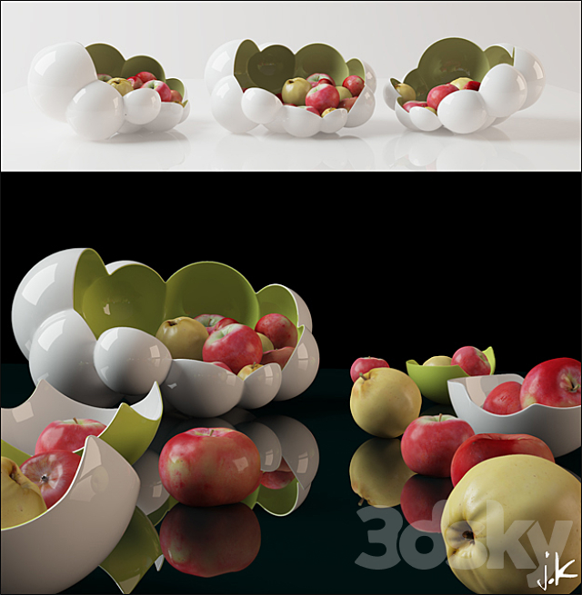 Apples 3DS Max Model - thumbnail 1