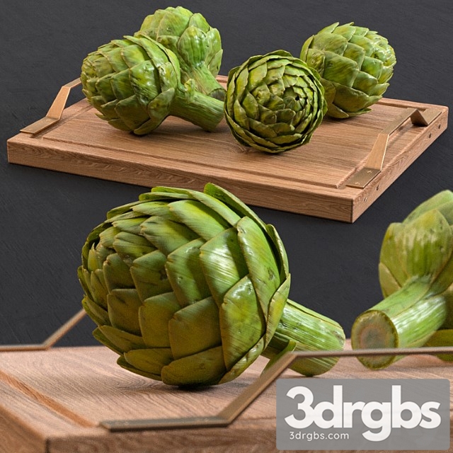 Artichokes 3dsmax Download - thumbnail 1