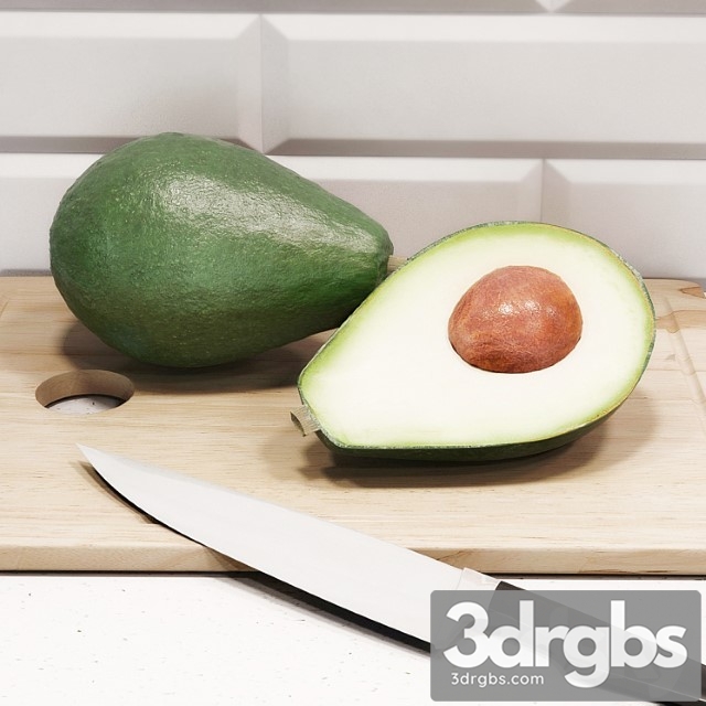 Avocado 2 3dsmax Download - thumbnail 1