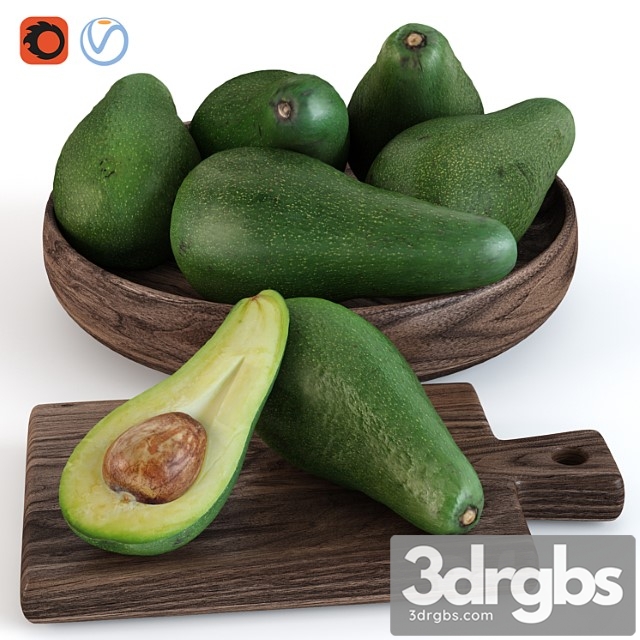 Avocado 3 3dsmax Download - thumbnail 1