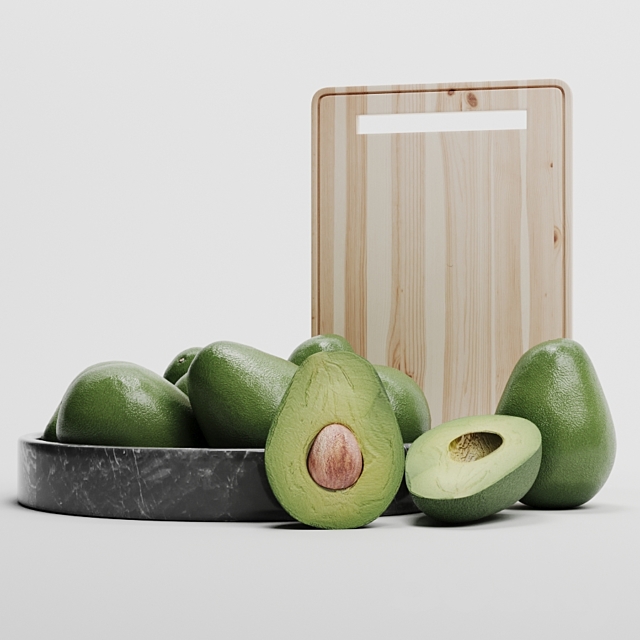 Avocado 3DSMax File - thumbnail 1