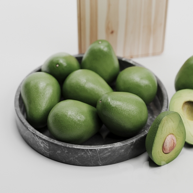 Avocado 3DSMax File - thumbnail 3