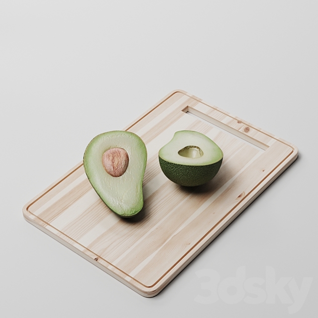 Avocado 3DSMax File - thumbnail 4