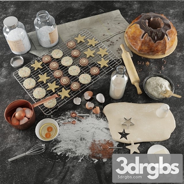 Baking set 3dsmax Download - thumbnail 1