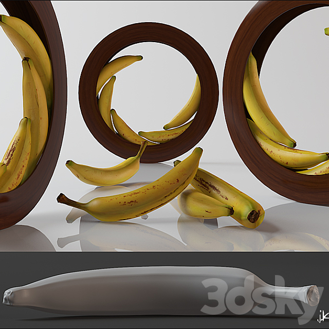 bananas 3ds Max - thumbnail 1