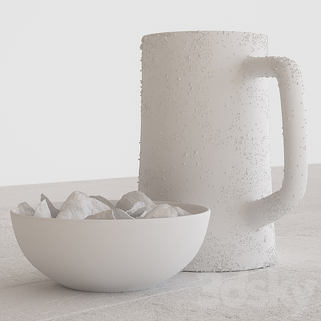 Beer with chips 3DSMax File - thumbnail 2