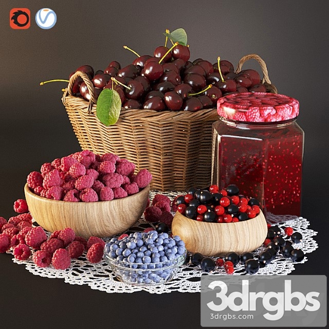 Berry set 3dsmax Download - thumbnail 1