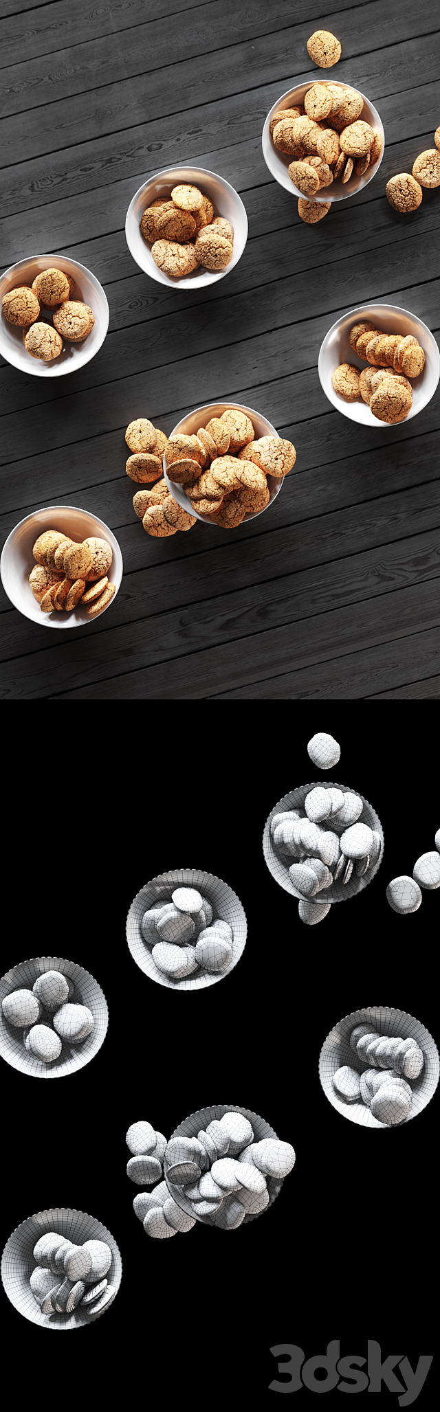 Biscuit. 6 models 3DSMax File - thumbnail 2