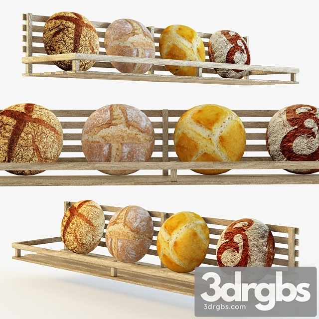 Bread 3dsmax Download - thumbnail 1