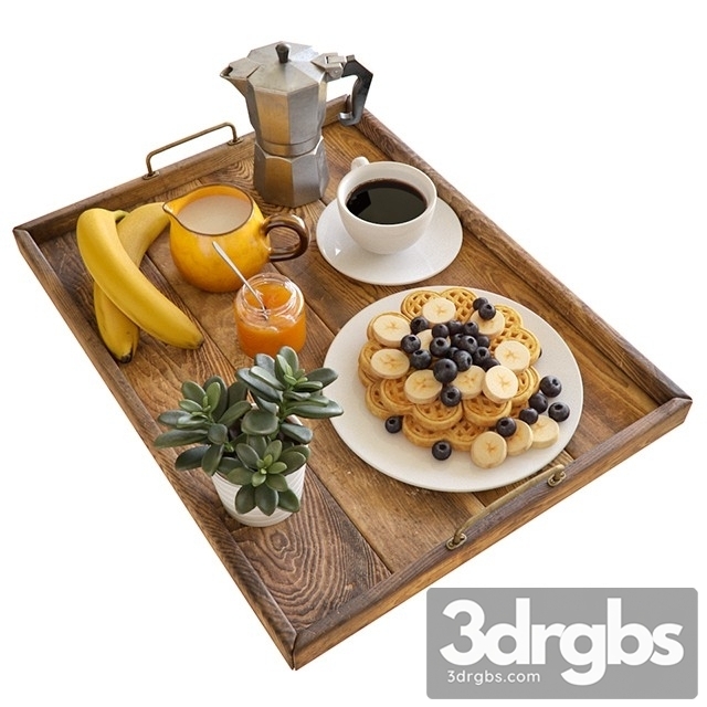 Breakfast 02 3dsmax Download - thumbnail 1