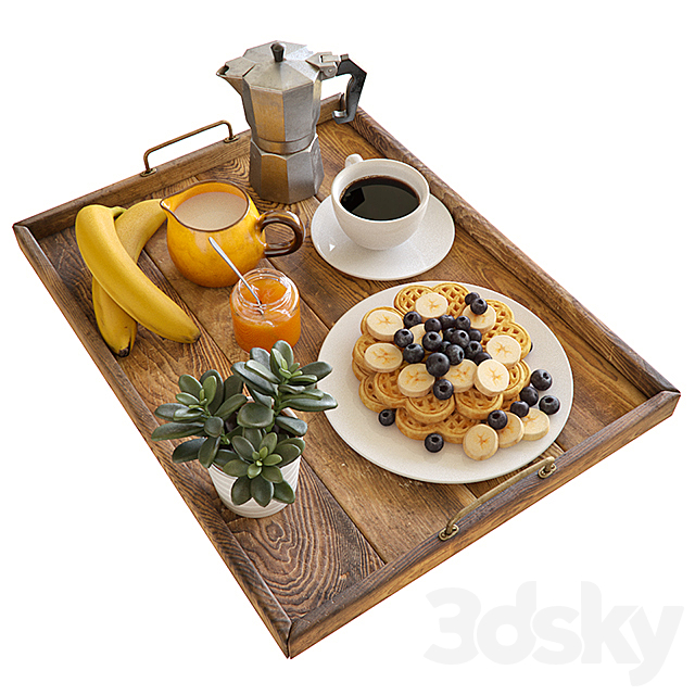 Breakfast 3DSMax File - thumbnail 1