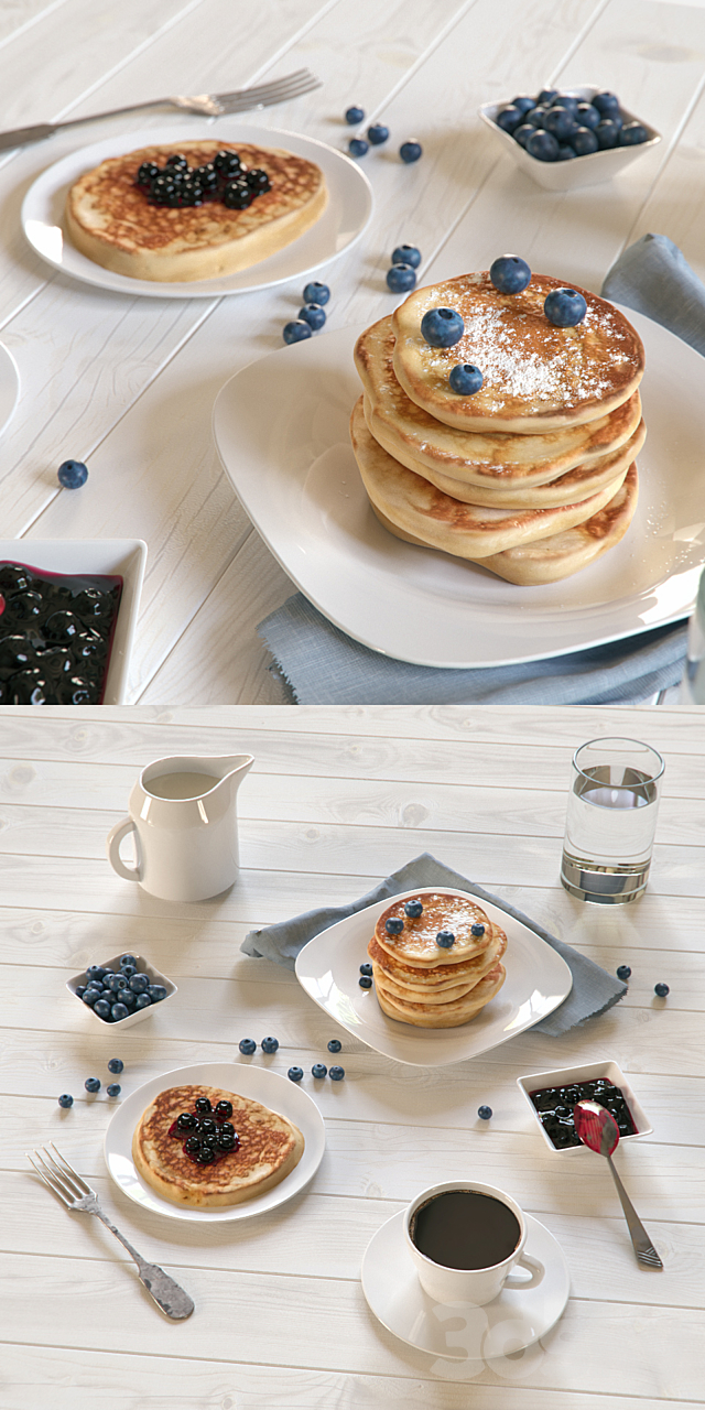 Breakfast 3DSMax File - thumbnail 2