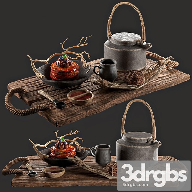 Breakfast in bed_1_2 3dsmax Download - thumbnail 1