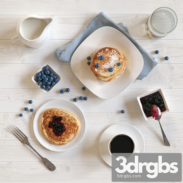 Breakfast_1 3dsmax Download - thumbnail 1