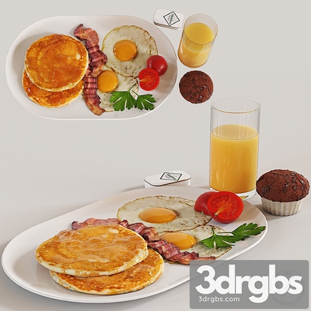 Breakfast_22 3dsmax Download - thumbnail 1