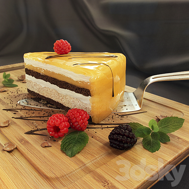 Cake 3ds Max - thumbnail 2