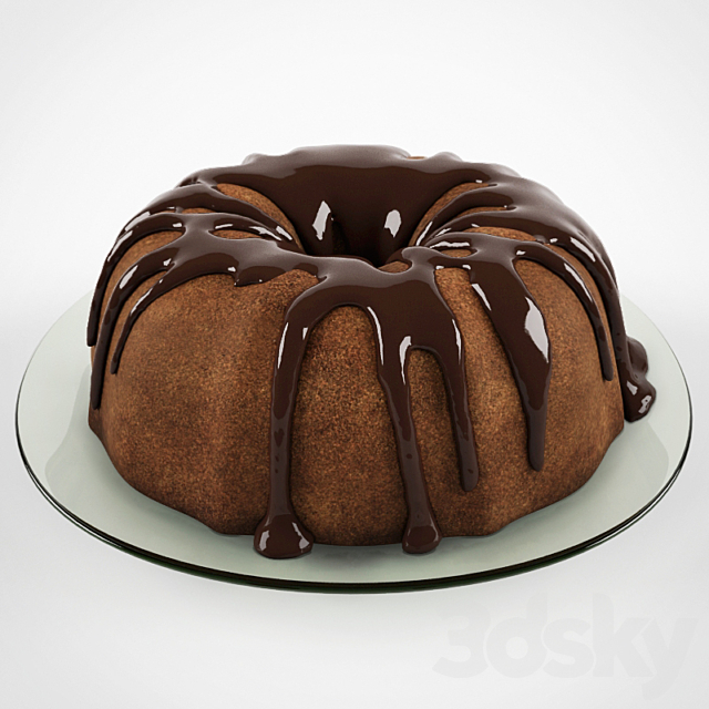 Cake glaze. 3ds Max - thumbnail 1