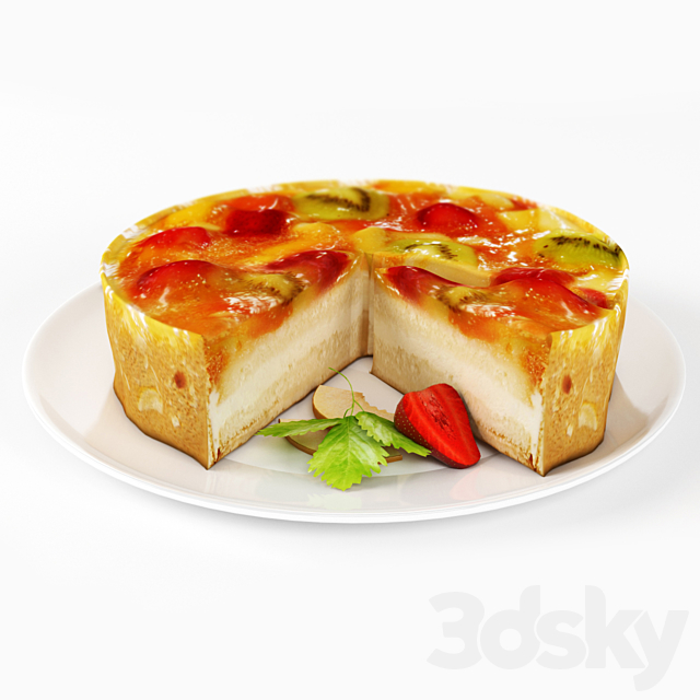 Cake Tropikanka 3DSMax File - thumbnail 1