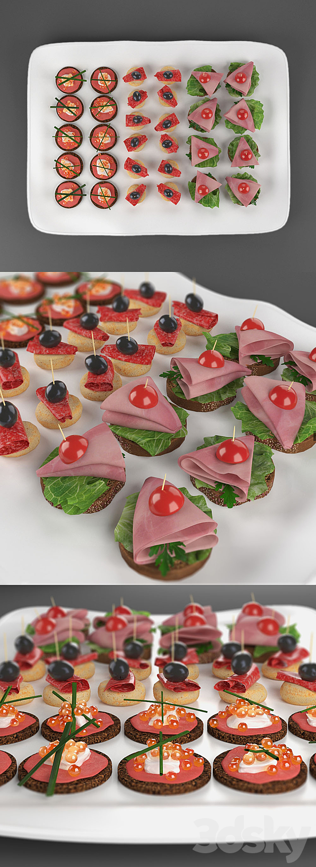 Canape 3DS Max Model - thumbnail 2