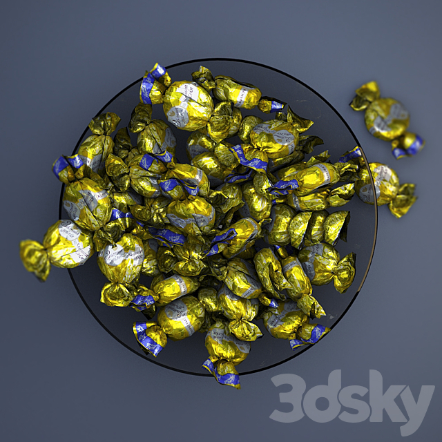 Candy 3DS Max Model - thumbnail 2