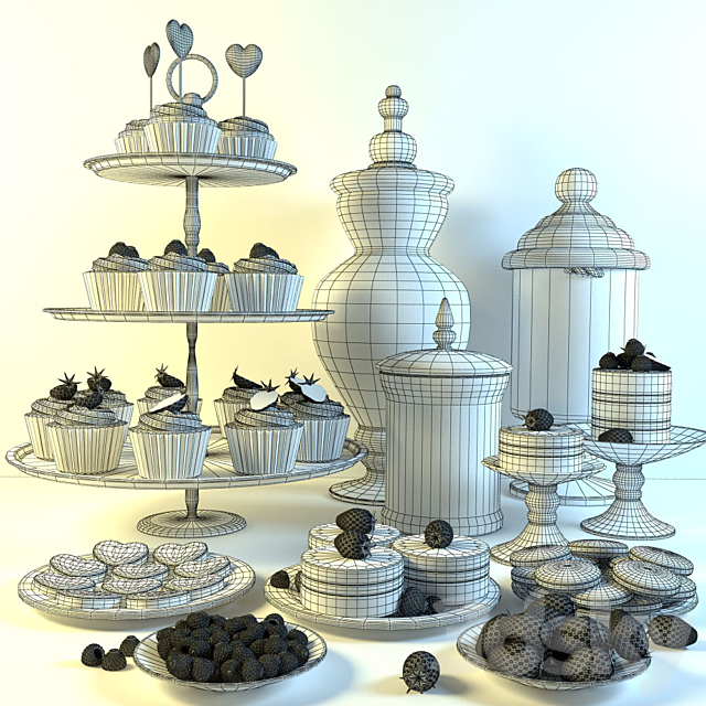 Candy bar (candy bar) 3DSMax File - thumbnail 3