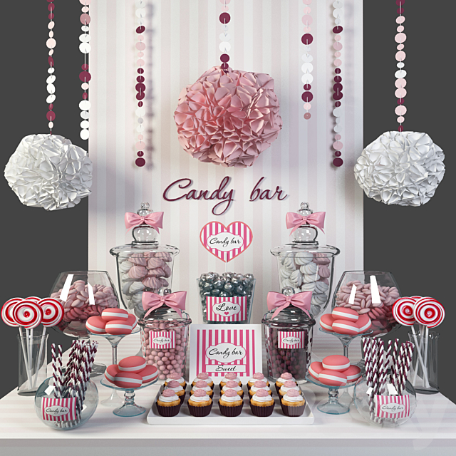 Candy bar v2 3ds Max - thumbnail 1