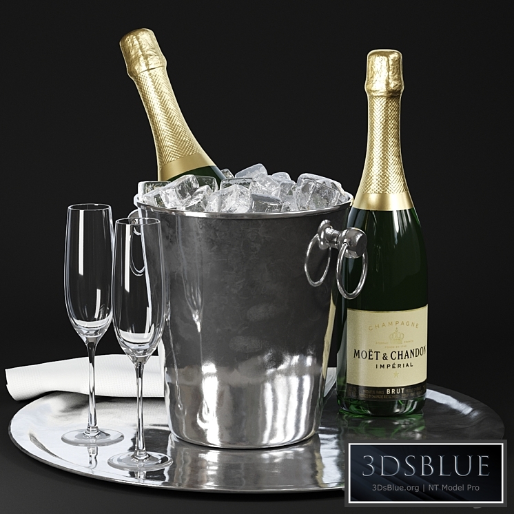 Champagne 3DS Max - thumbnail 3