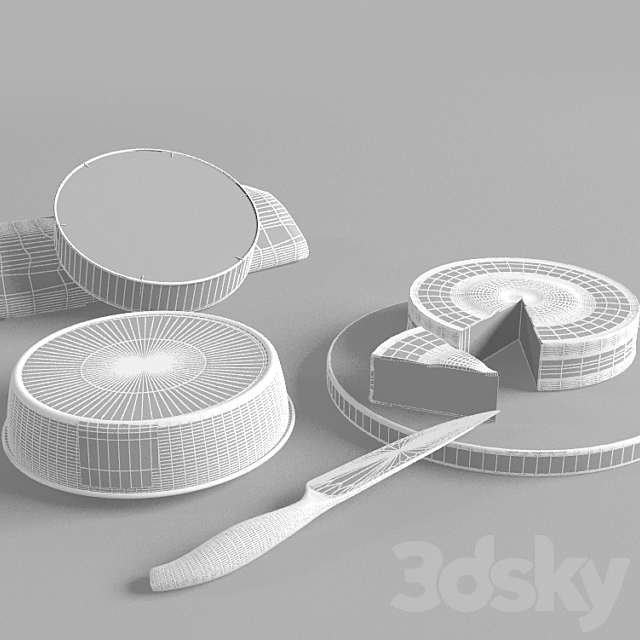 Cheese Coeur de lion 3DSMax File - thumbnail 3