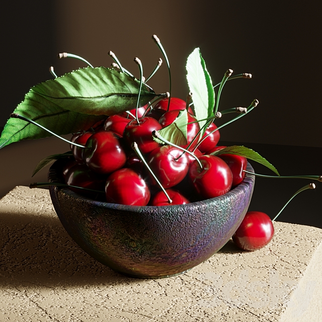 Cherry 3DS Max Model - thumbnail 2