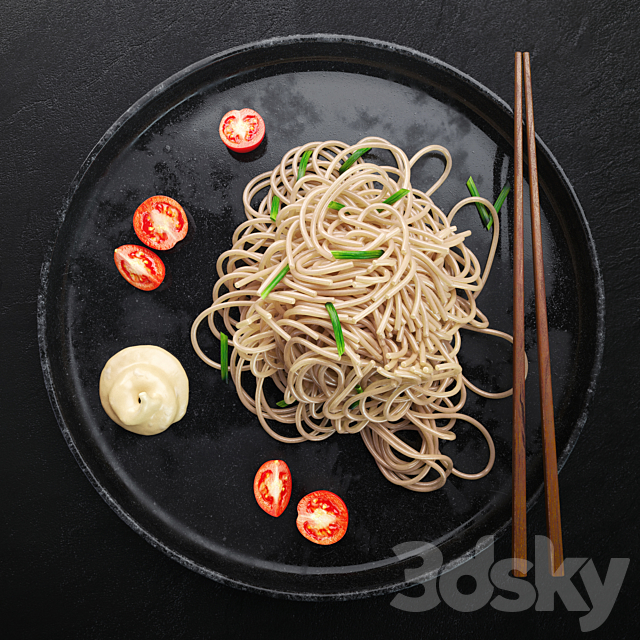 Chinese noodles 3DSMax File - thumbnail 2