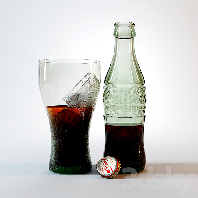 Coca Cola 1916 3DSMax File - thumbnail 1